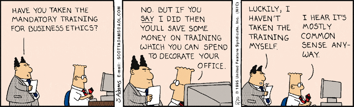 Dilbert Cartoon